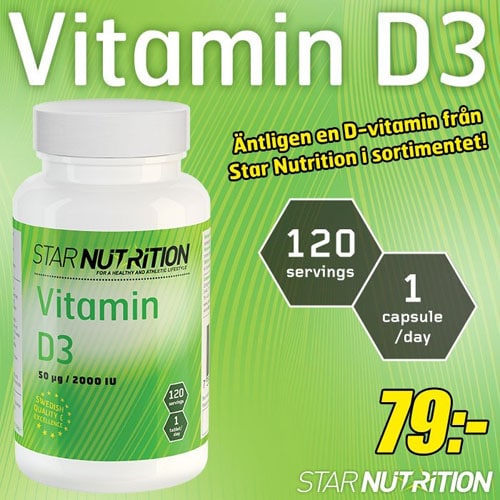 Star Nutrition Vitamin D3