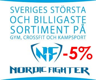 5% rabatt med rabattkod hos Nordic Fighter