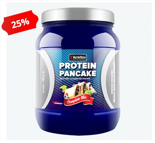 25% rabatt på Nutritech Protein Pancake mix hos Proteinbolaget